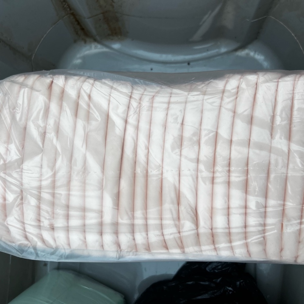 Soft Pink Quilted under pads